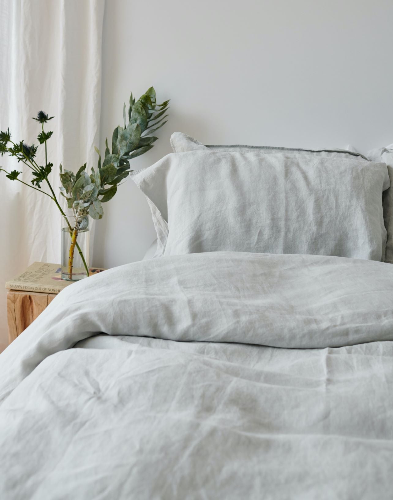 Hemp Duvet - Ice Blue - Silver Springs