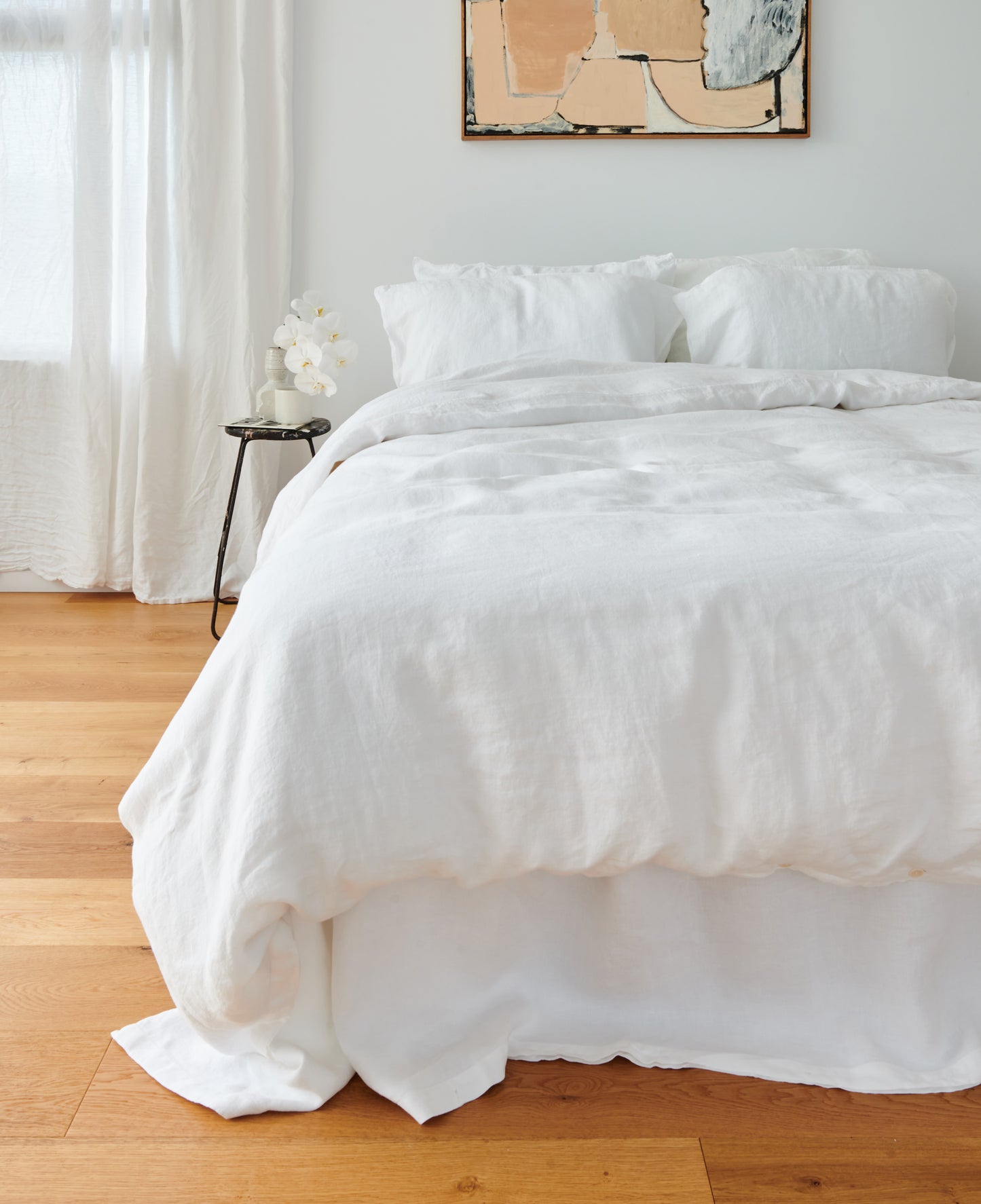 hemp duvet white