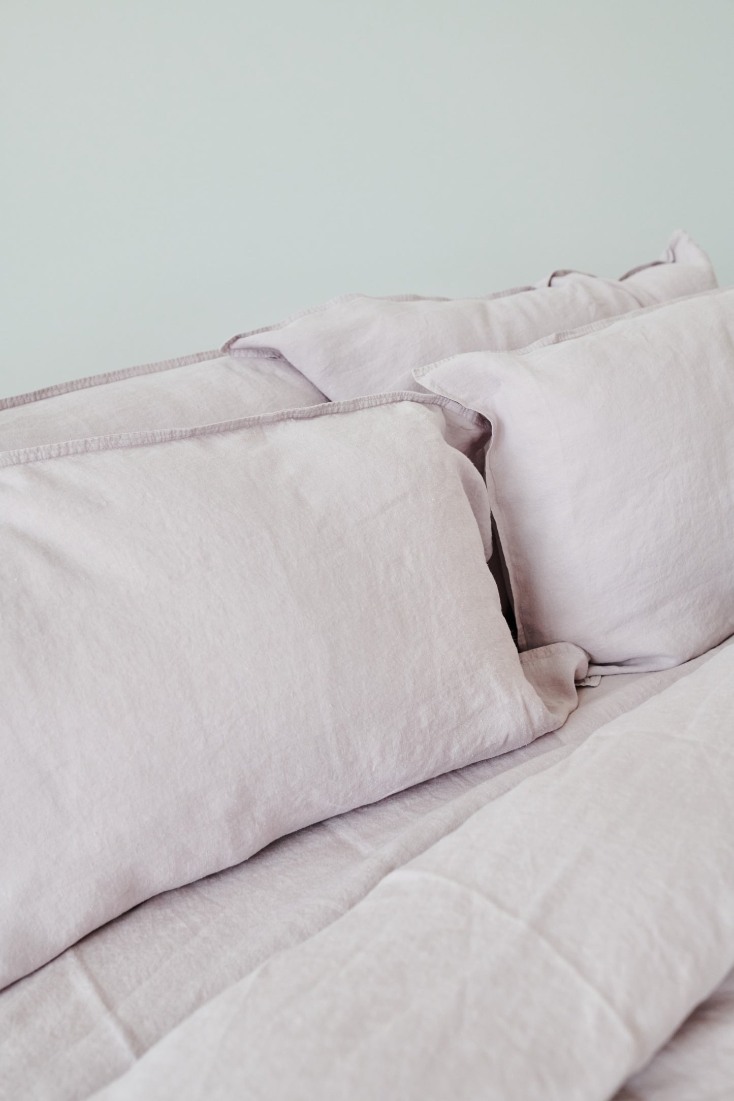 Hemp Pillow Case Set - Lavender - Joni