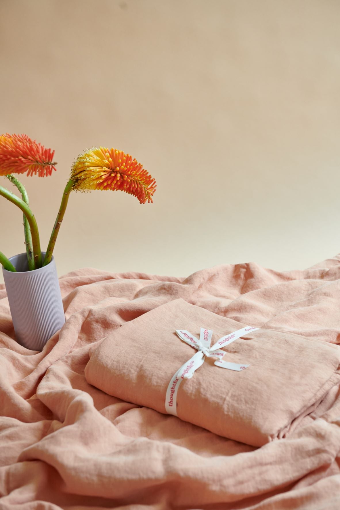 Hemp Pillow Case Set - Terracotta - Dreams